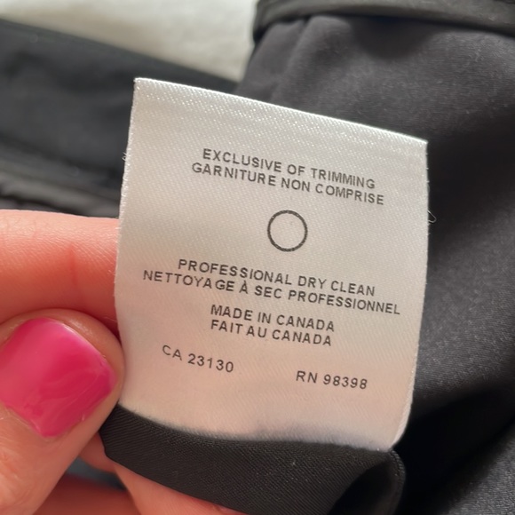 JUDTIH & CHARLES Wool Suiting Ruffle Pencil Skirt - Picture 9 of 9